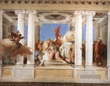  Villa Kunst - Villa Valmarana Das Opfer der Iphigenie Giovanni Battista Tiepolo